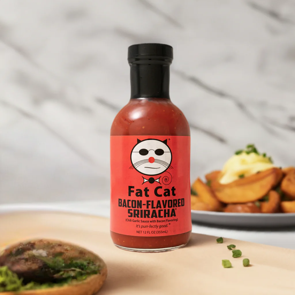 Bacon-Flavored Sriracha Chili Garlic Sauce with Bacon Flavoring (Vegan) - Image 5