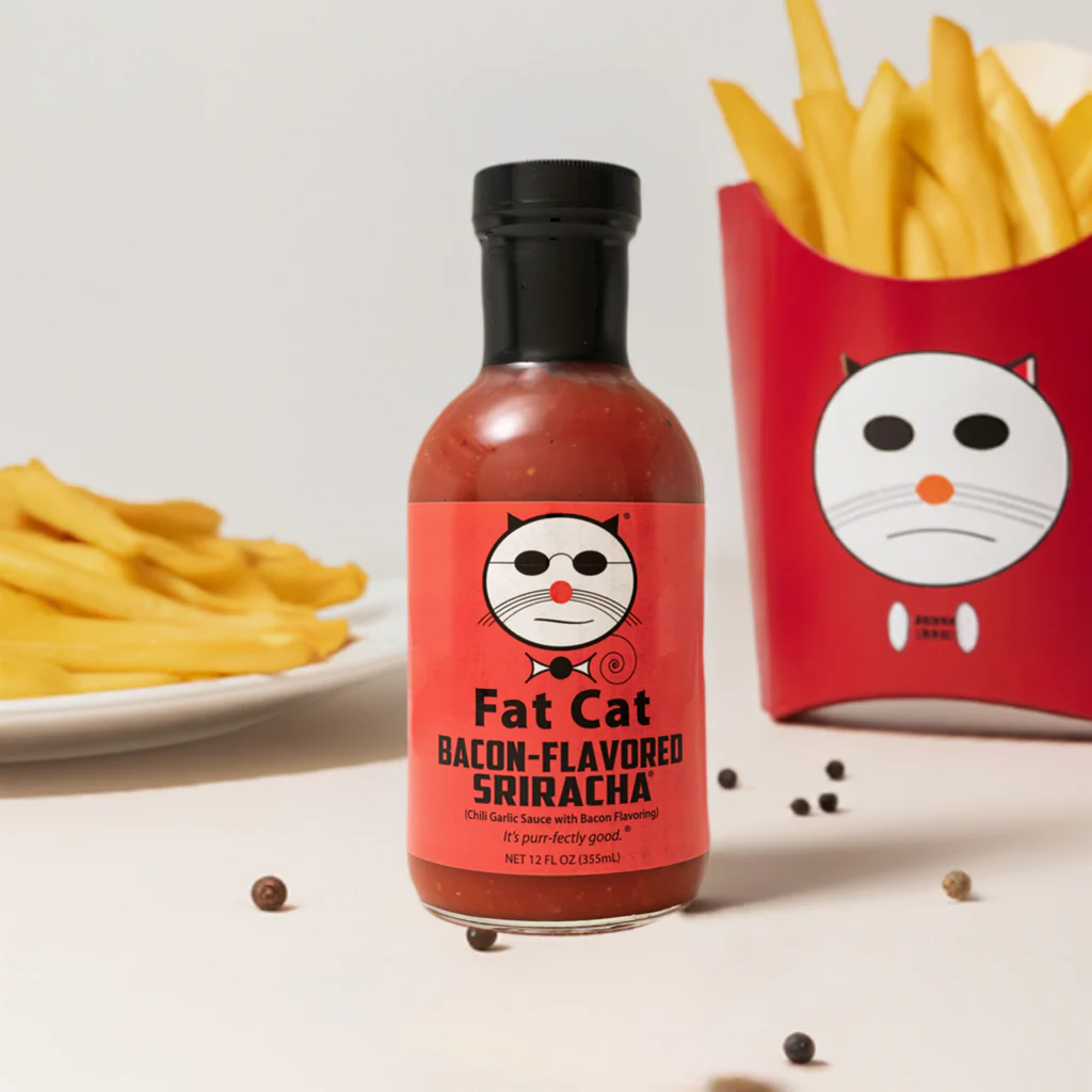 Bacon-Flavored Sriracha Chili Garlic Sauce with Bacon Flavoring (Vegan) - Image 6