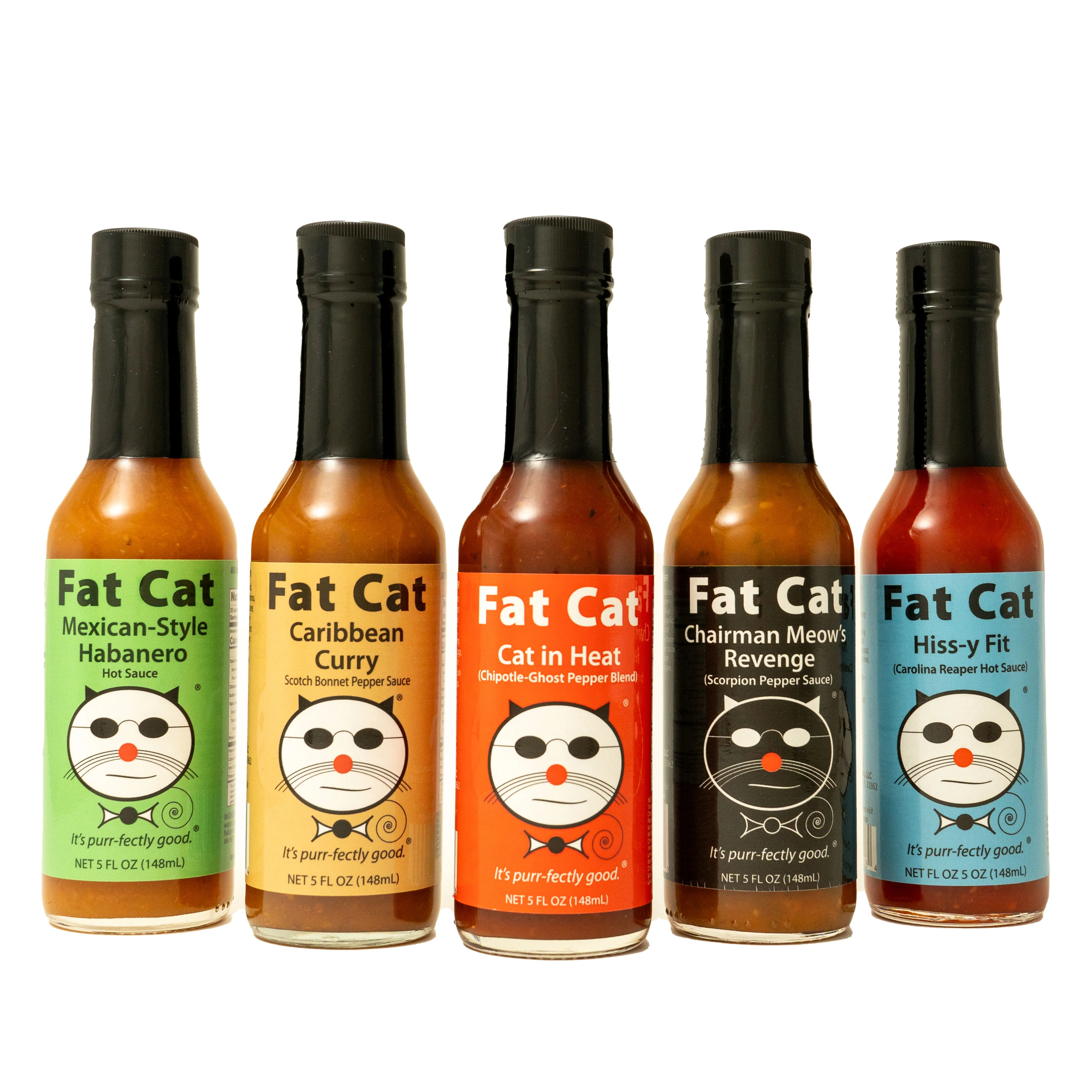 Heat Lovers 5 Bottle Hot Sauce Gift Box - Image 6