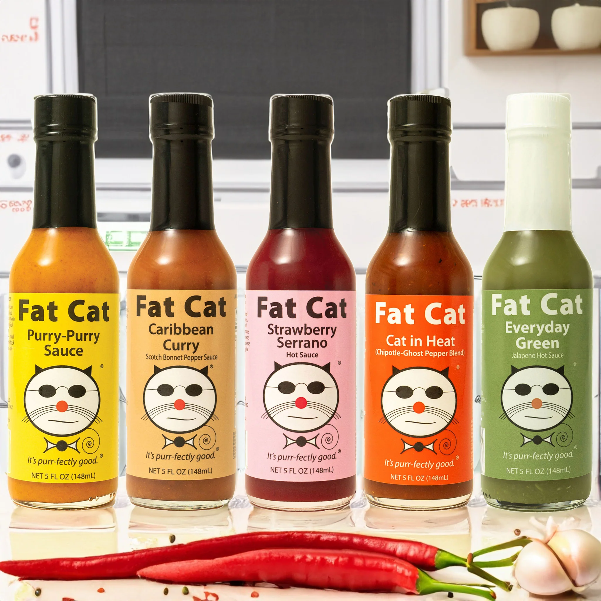 5 Bottle Hot Sauce Sampler Variety Pack - Image 3