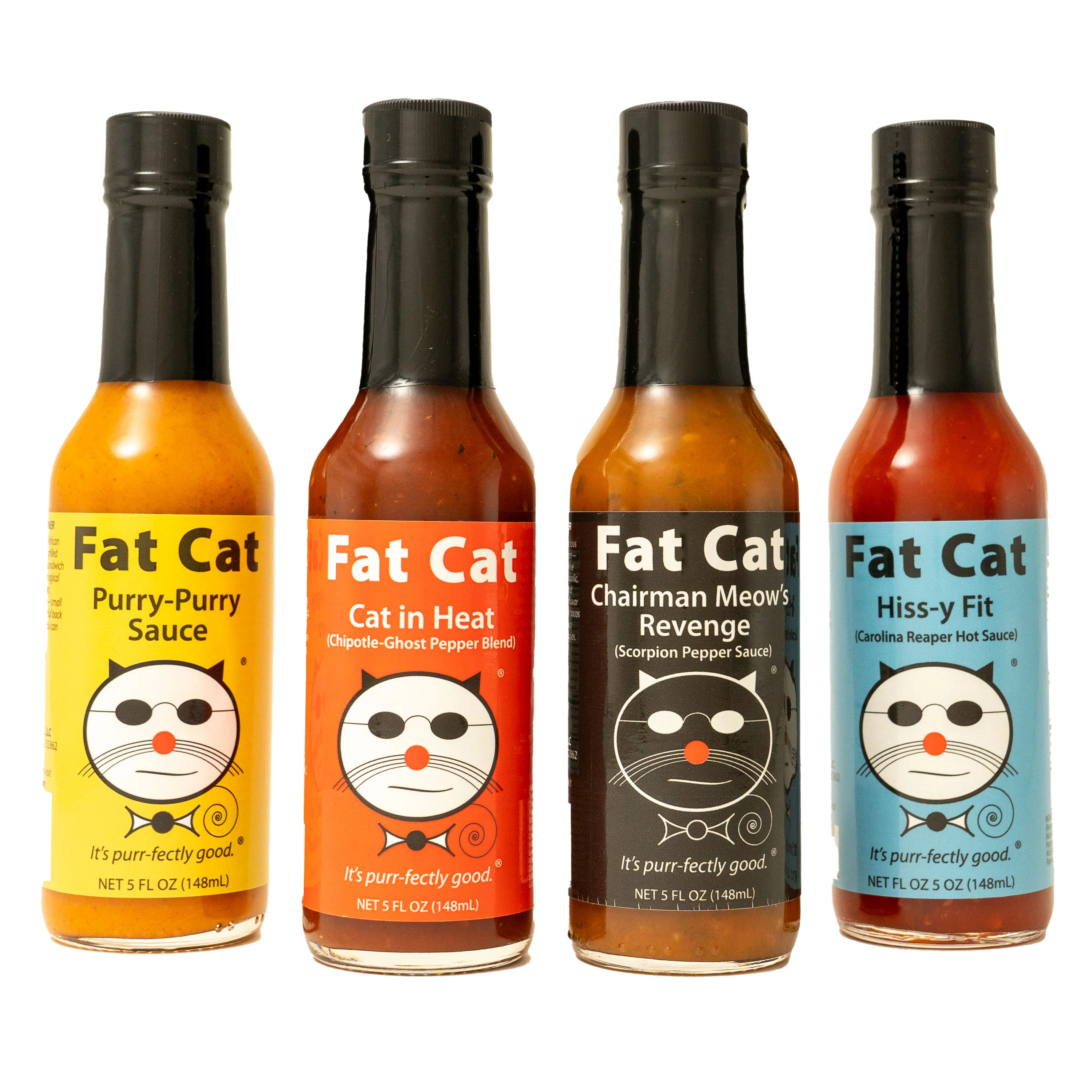 Funny Cat Name 4 Bottle Hot Sauce Bundle - Image 4